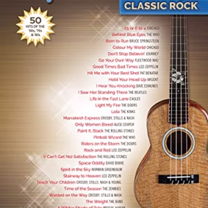Alfred's Easy Ukulele Songs : Classic Rock: 50 Hits of the '60s, '70s & '80s: Easy Hits Ukulele Tab Edition