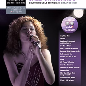 Female Voice Jazz Standards : Piano/Vocal Sheet Music With Orchestrated Backing Tracks