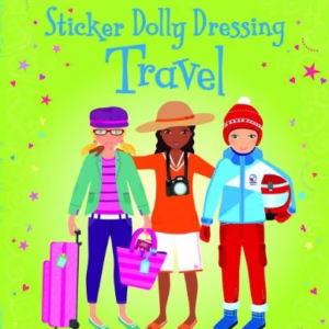 Sticker Dolly Dressing Travel [With Sticker(s)]